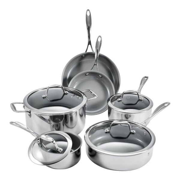 Real Clad Pot Set 10 Piece