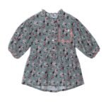 Charming Corduroy Long Sleeve Tunic for Girls – Printed Flowers by Deux par Deux | Cozy & Stylish Fall Essential