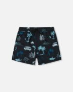 Printed Swim Trunks