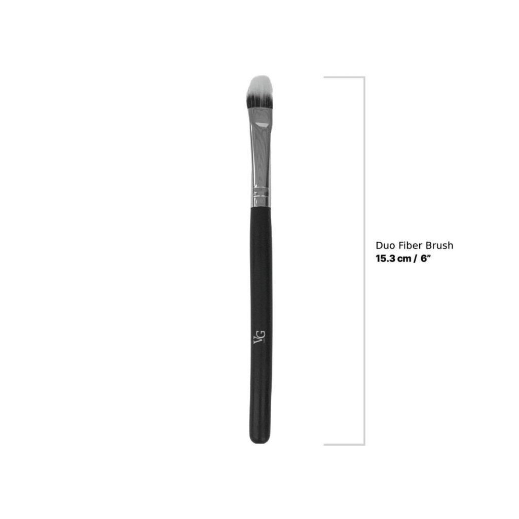 Duo Fiber Shadow Brush by VG Sara X – Eco-Friendly, Vegan & Precision-Blending for Eye Makeup