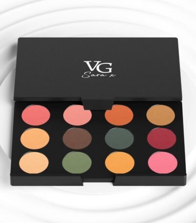 VG Sara X Color Lover – Vibrant Vegan Eyeshadow Palette for Bold, Beautiful Looks