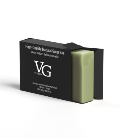 Neem and Basil Soap Bar by VG Sara X – Natural, Antibacterial Skin Care