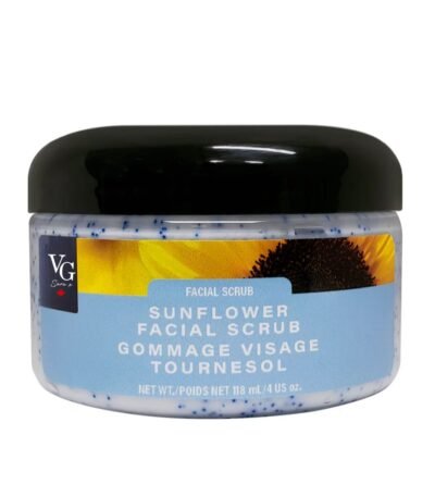 Natural Sunflower Face Scrub – Vegan & Canada-Made Skincare