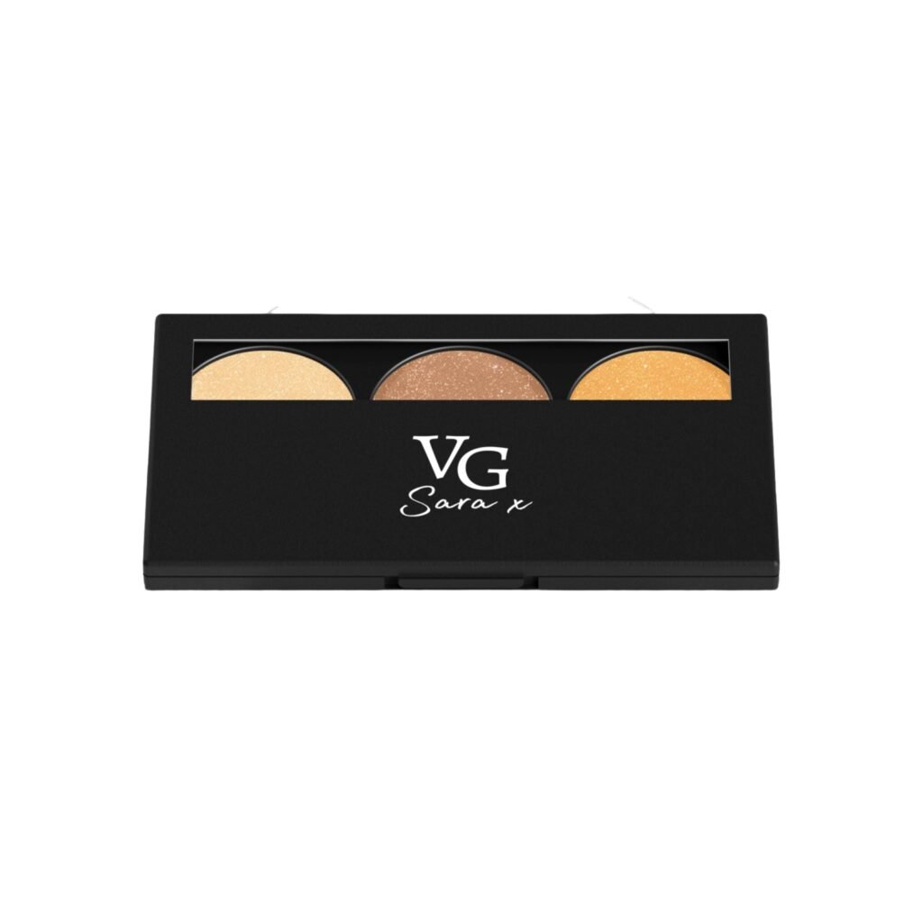Vegan Eyeshadow Palette Mi Tierra by VG Sara X | 3 Stunning Shades, Cruelty-Free & Vegan