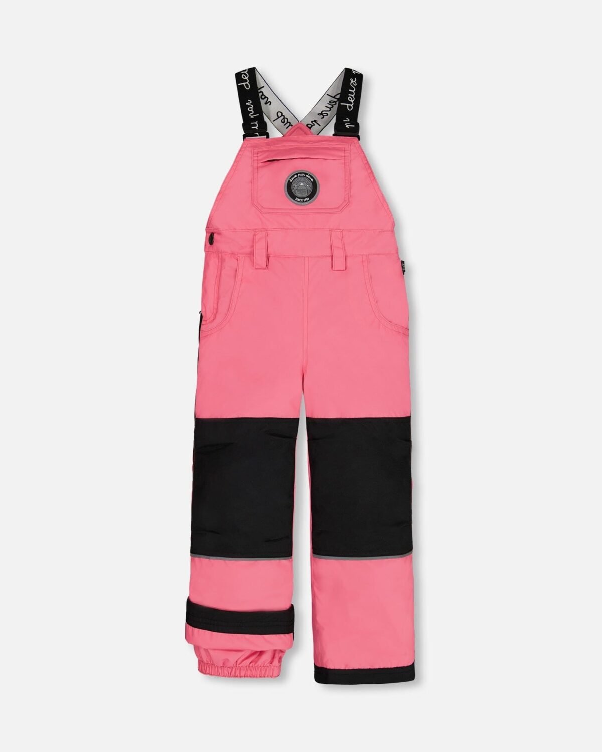 Deux par Deux Adjustable Snow Pants for Girls – Candy Pink | Waterproof, Insulated & Stylish Winter Overalls