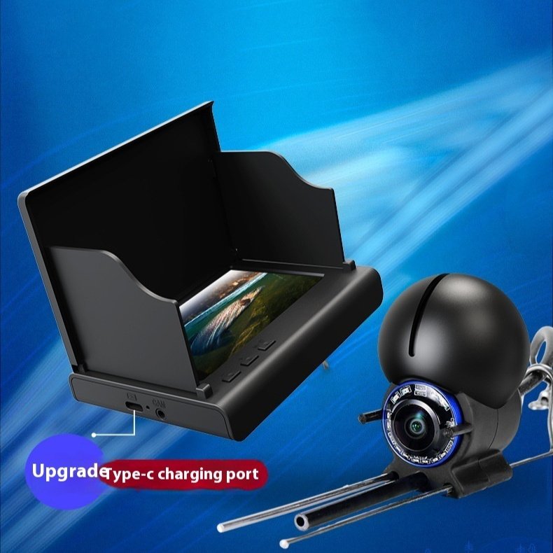 DRIVIO Ice Fishing Camera with Wide-Angle Lens and Durable Design