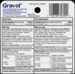 Gravol⢠Kids Quick Dissolve Chewable 15 mg information