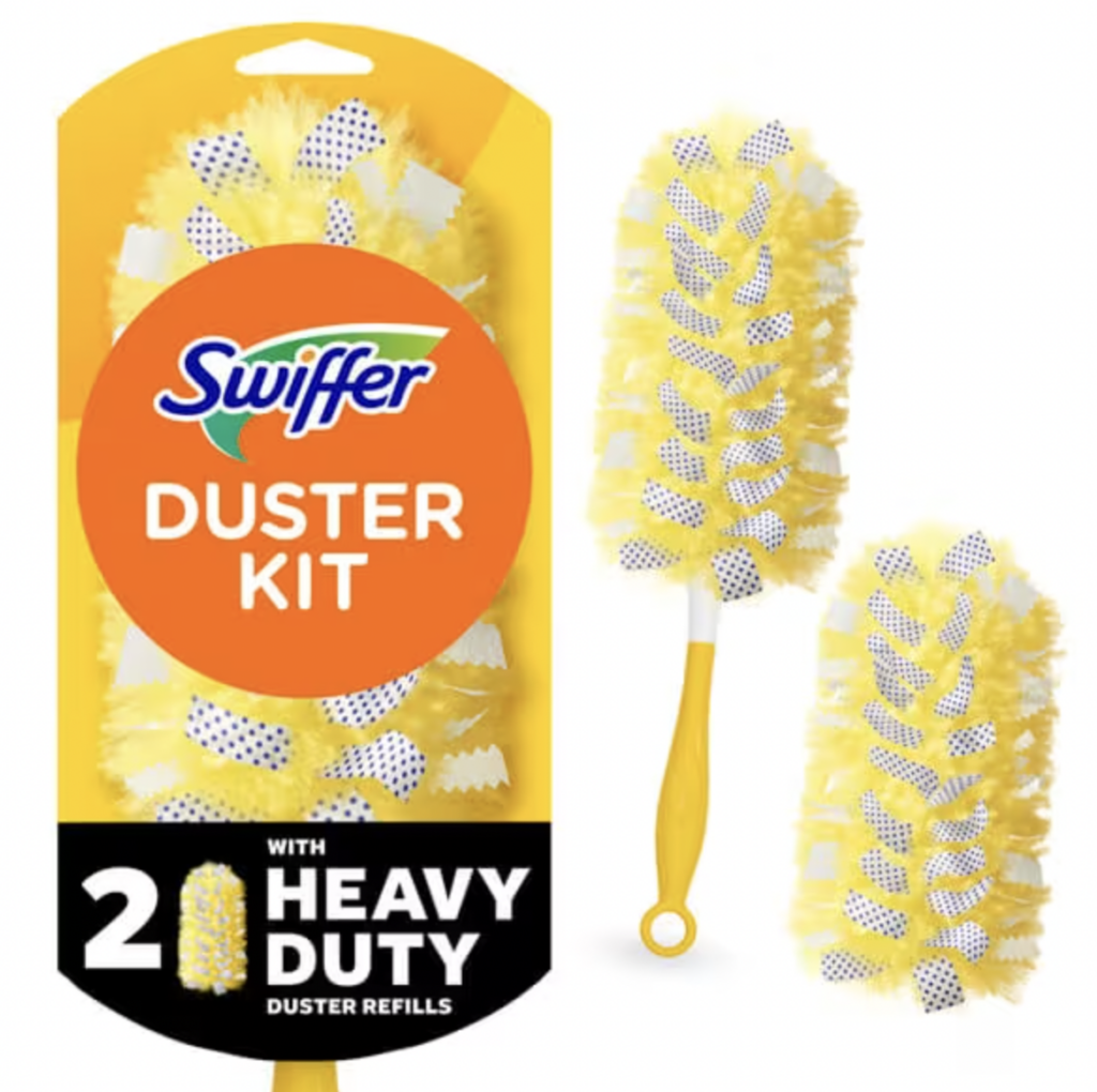 Swiffer Heavy Duty Duster Kit with Short Handle