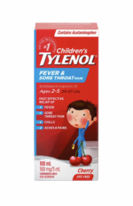 TYLENOL Children's Medicine Fever & Sore Throat Pain Liquid